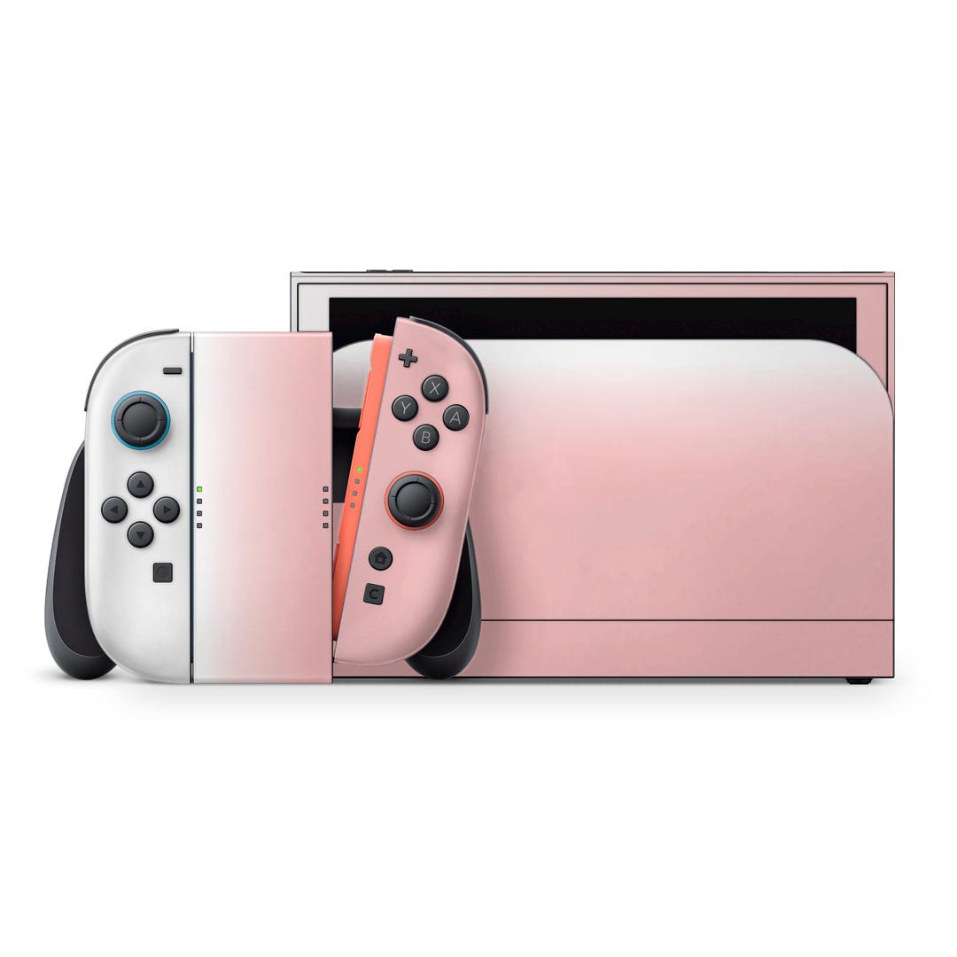ピンクカラーシフト Nintendo Switch 2 スキン：3M ビニールデカール