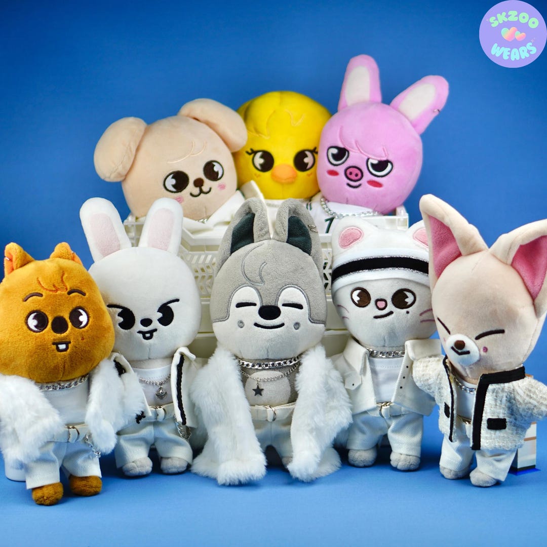 HOP Stray Kids, Walking on Water Skzoo Clothes, OT8 Skzoo Outfits