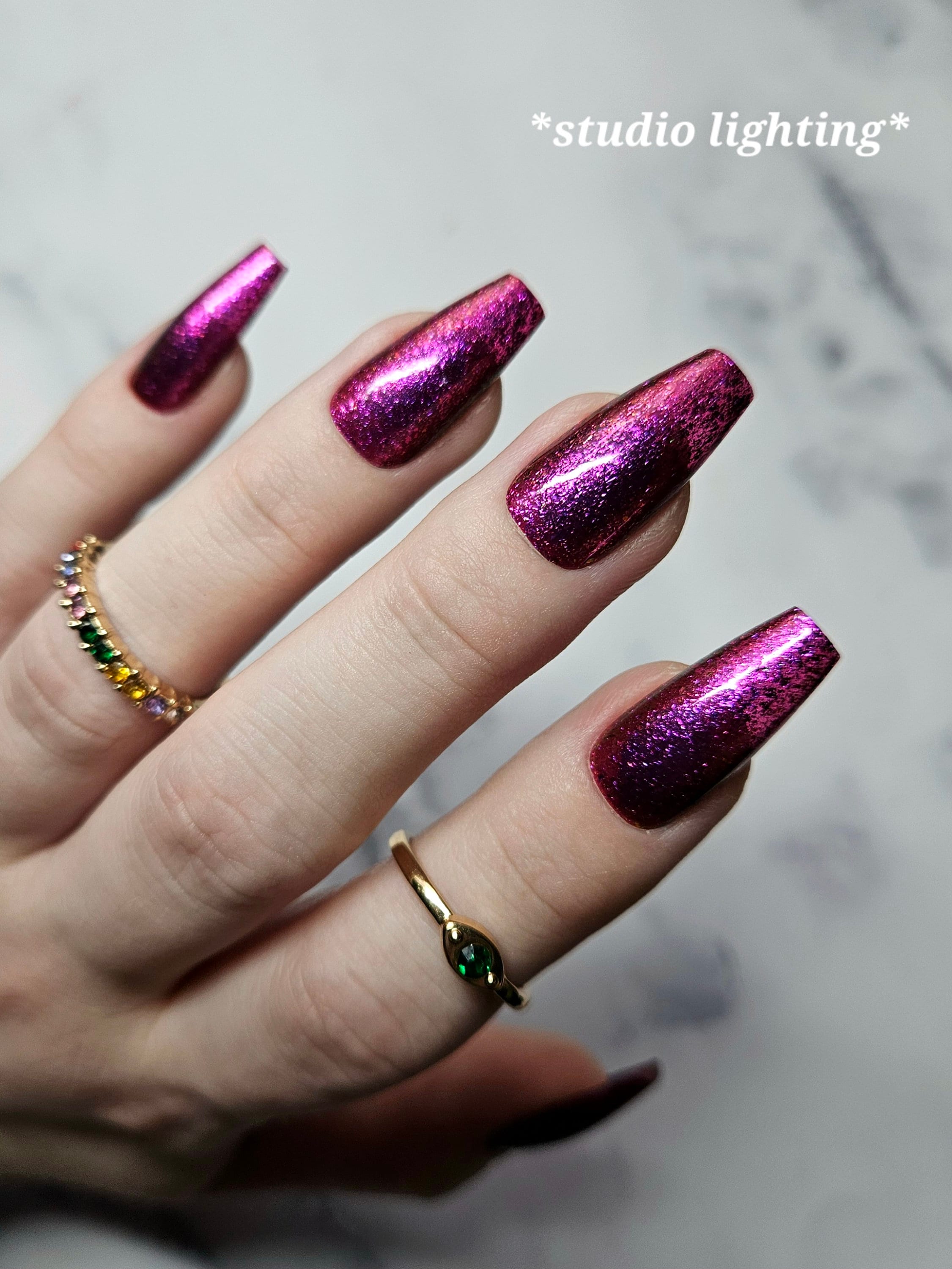 Mooncat Space Oddity Single Color Press on Nail Set - Etsy