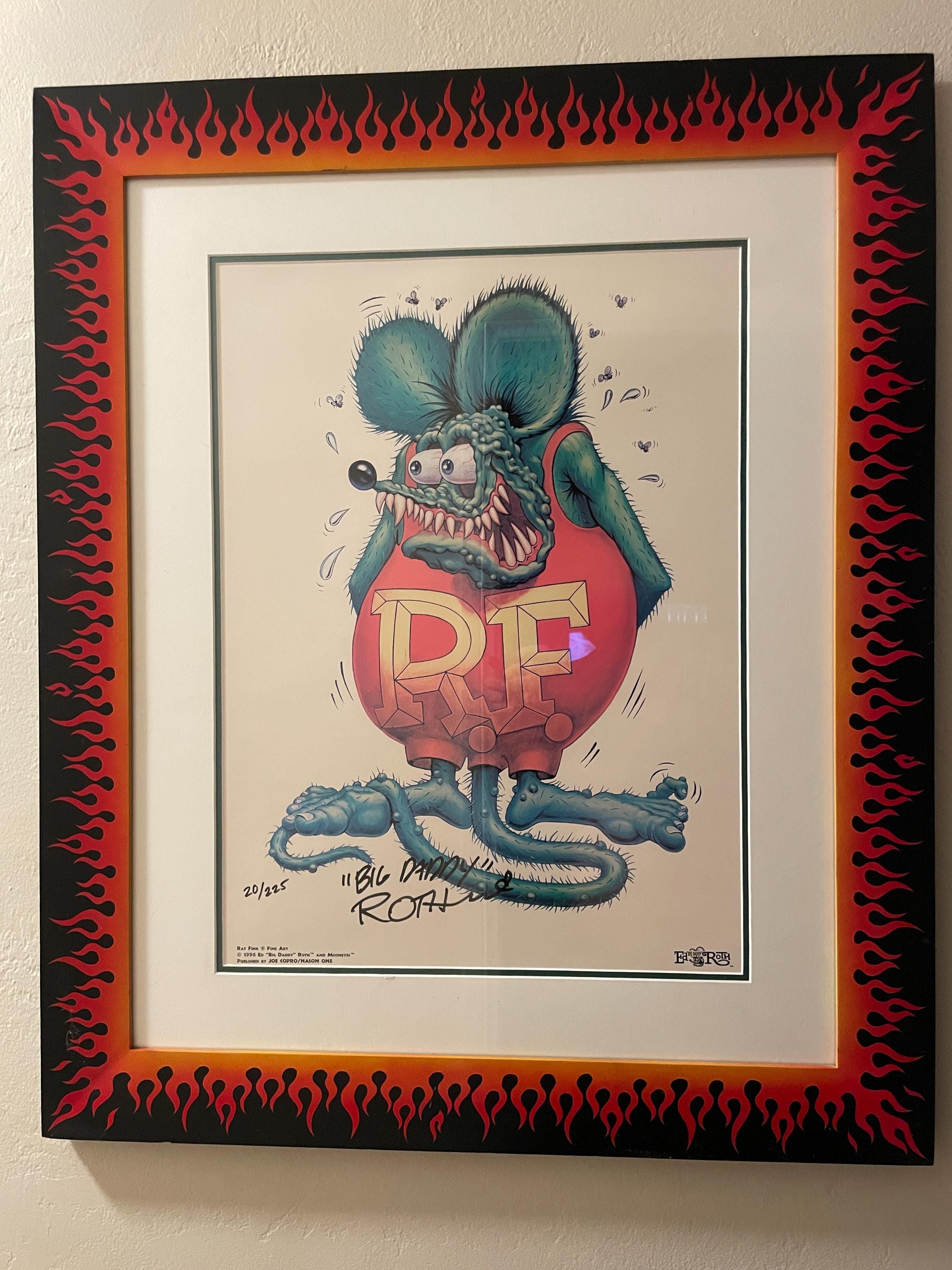 Big Daddy Ed Roth Limited Edition Signed 
