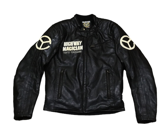 Rare Design Vintage Racing Yellow Corn Leather Jacket 2000s - Etsy