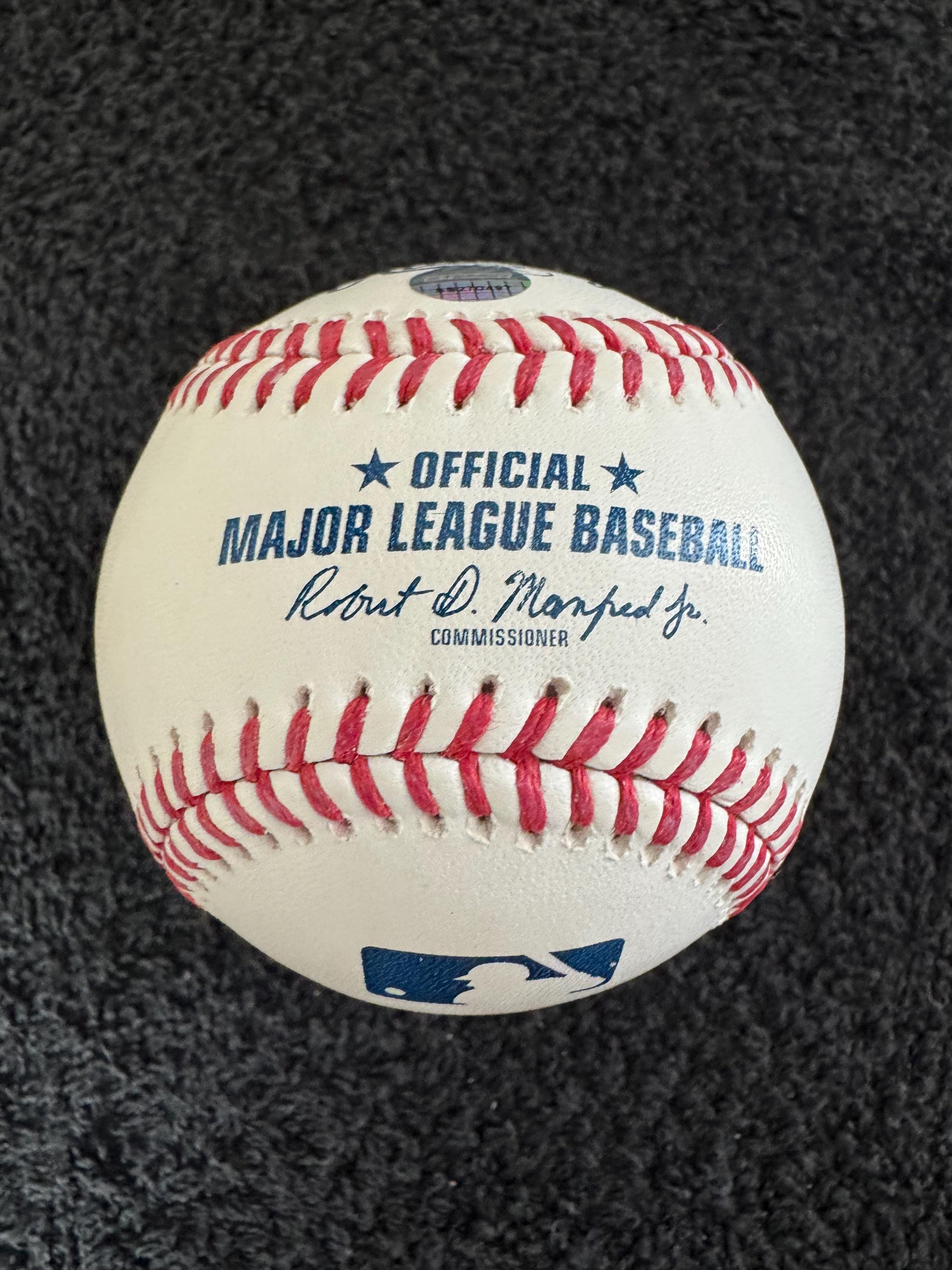 デレク・ジーターの直筆サイン入りMLB公式野球ボール（シュタイナー