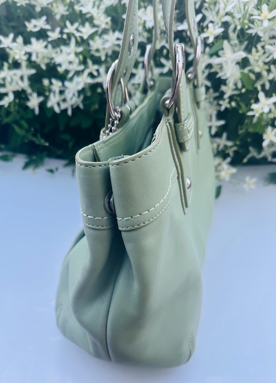 Vintage Coach Soho Hampton Mint Green Shoulder Bag - Etsy