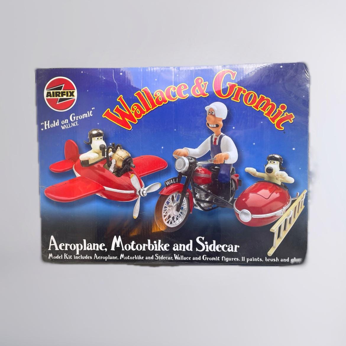 ウォレスとグルミット エアフィックス キット 未開封、飛行機、バイク