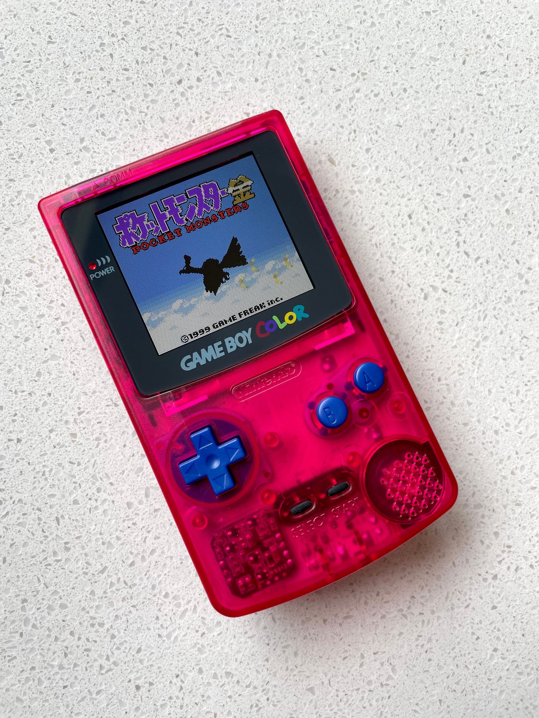 任天堂 ゲームボーイカラー バックライト付き IPSパネル搭載 Q5 V2 LED