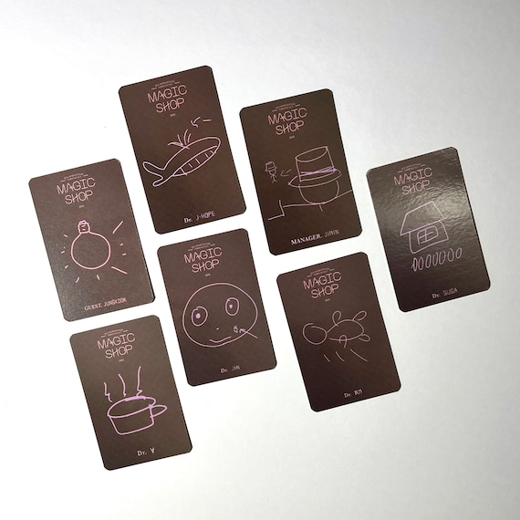 Bts 5 Fan Meeting Magic Shop Photocard - Etsy