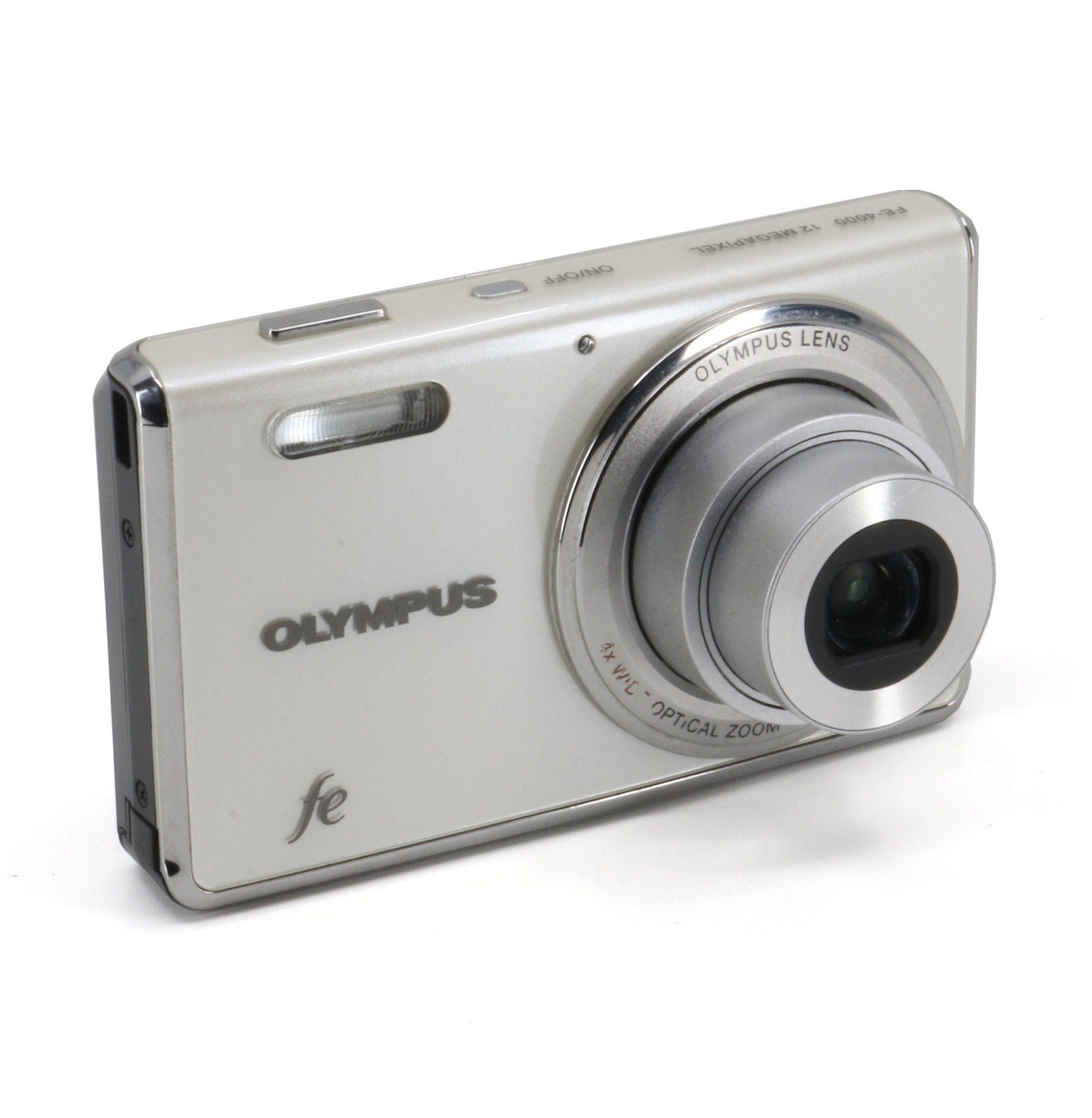 Olympus Fe-4000 Vintage Digital Camera With Battery, Charger (EU