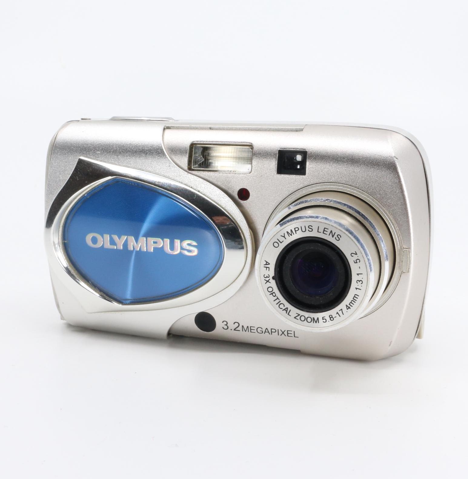 Olympus Mju 300 Digital Camera + XD Memory Card, Strap, Battery