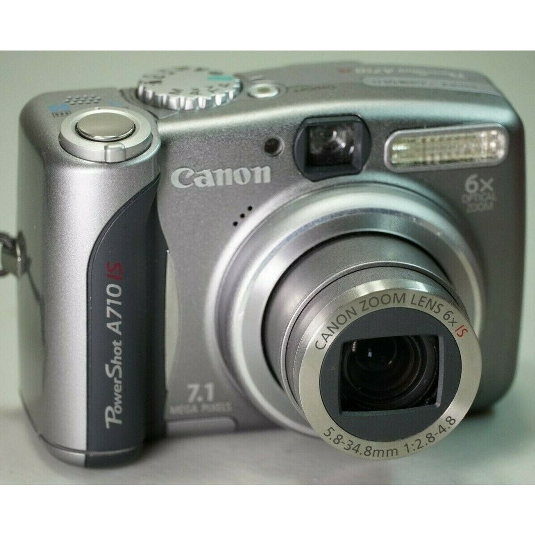 Canon Powershot A710 IS 7.1MP Digital Camera - Etsy