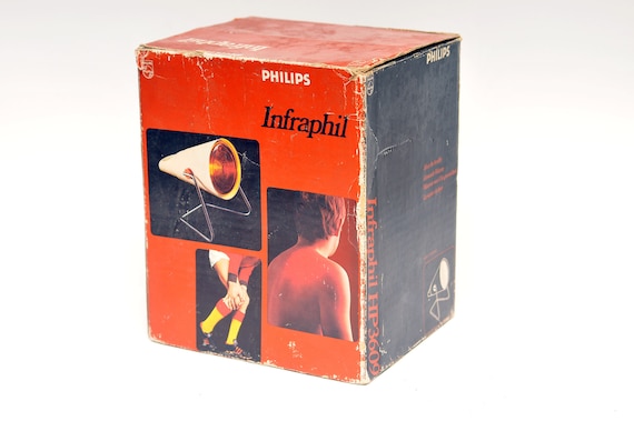 With Box Philips Vintage INFRAPHIL Light Designed by Charlotte