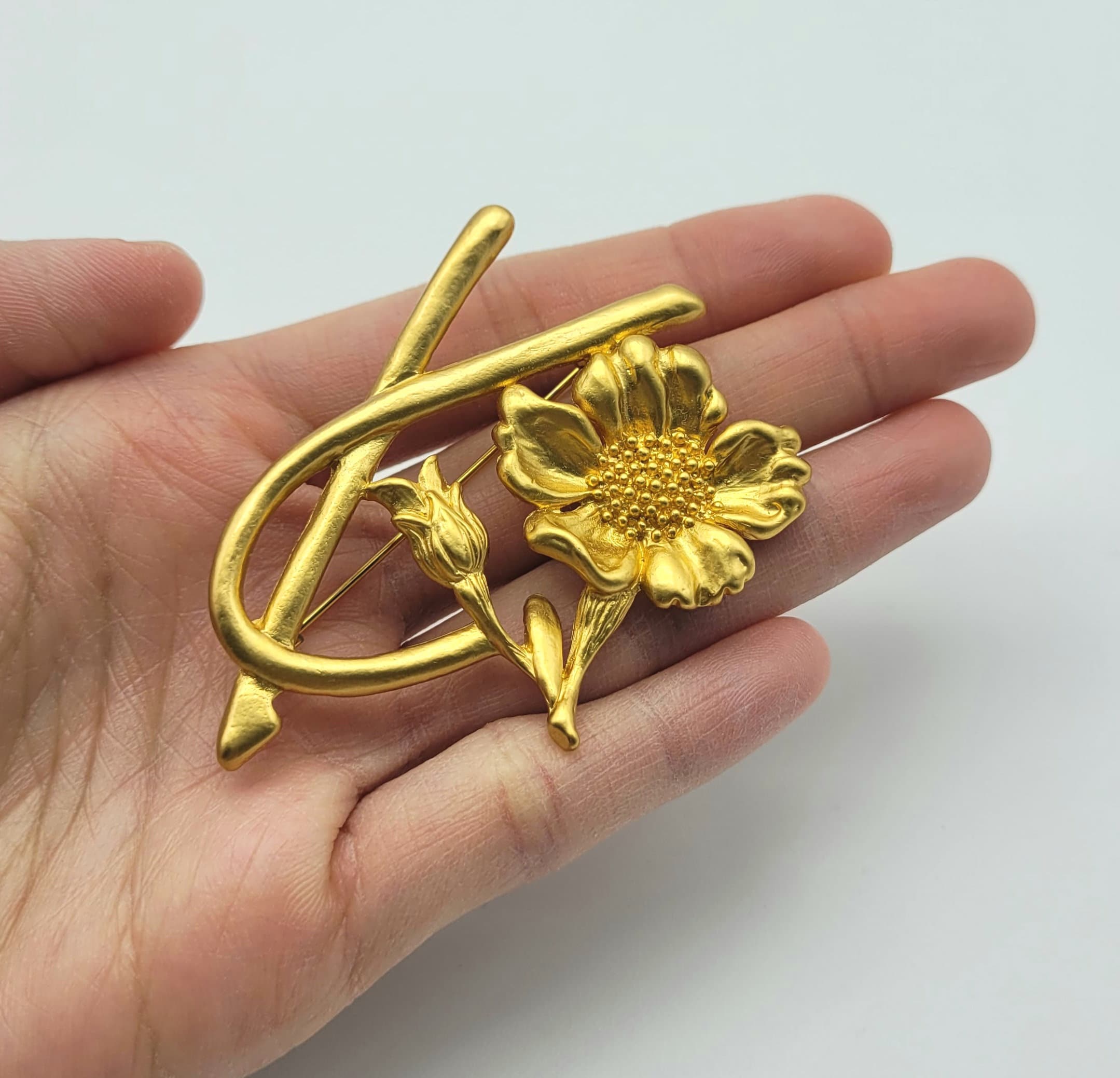 Kenzo Brooch - Etsy