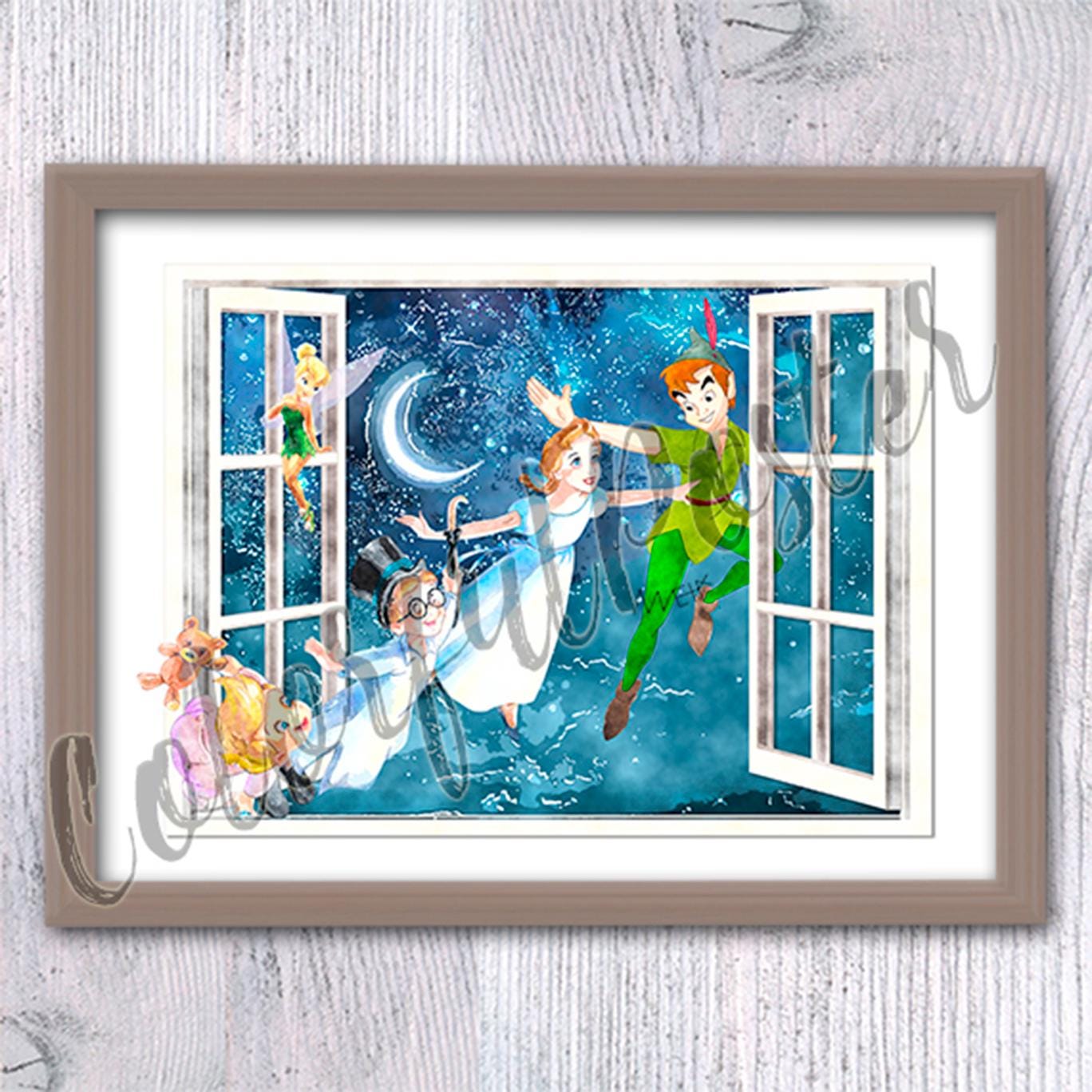 ピーターパンMARCHOF THE LOSTBOYS 絵画 ピーターパンMARCHOF THE