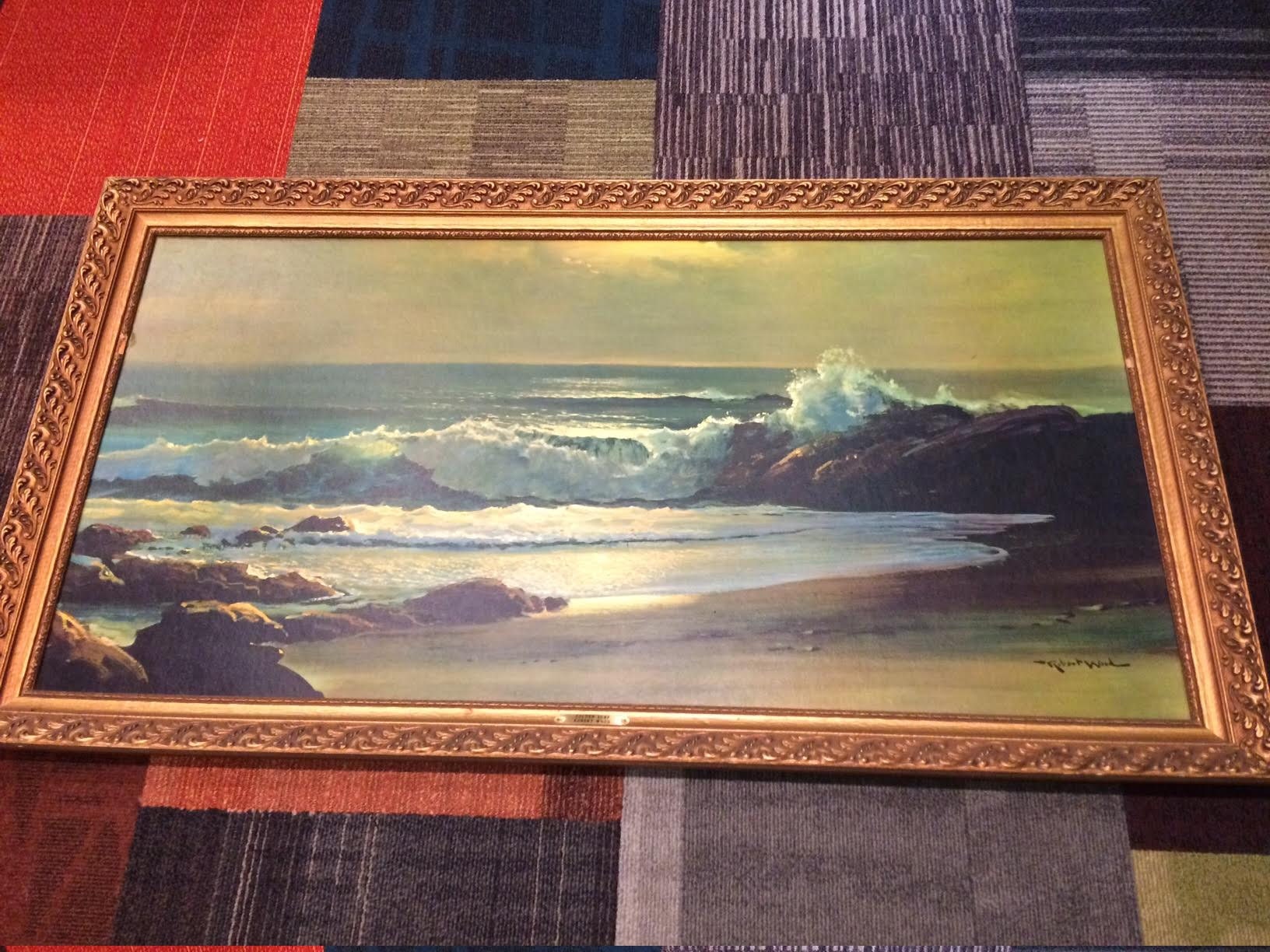 Vintage Robert Wood Golden Surf - Windsor Art Products Illinois