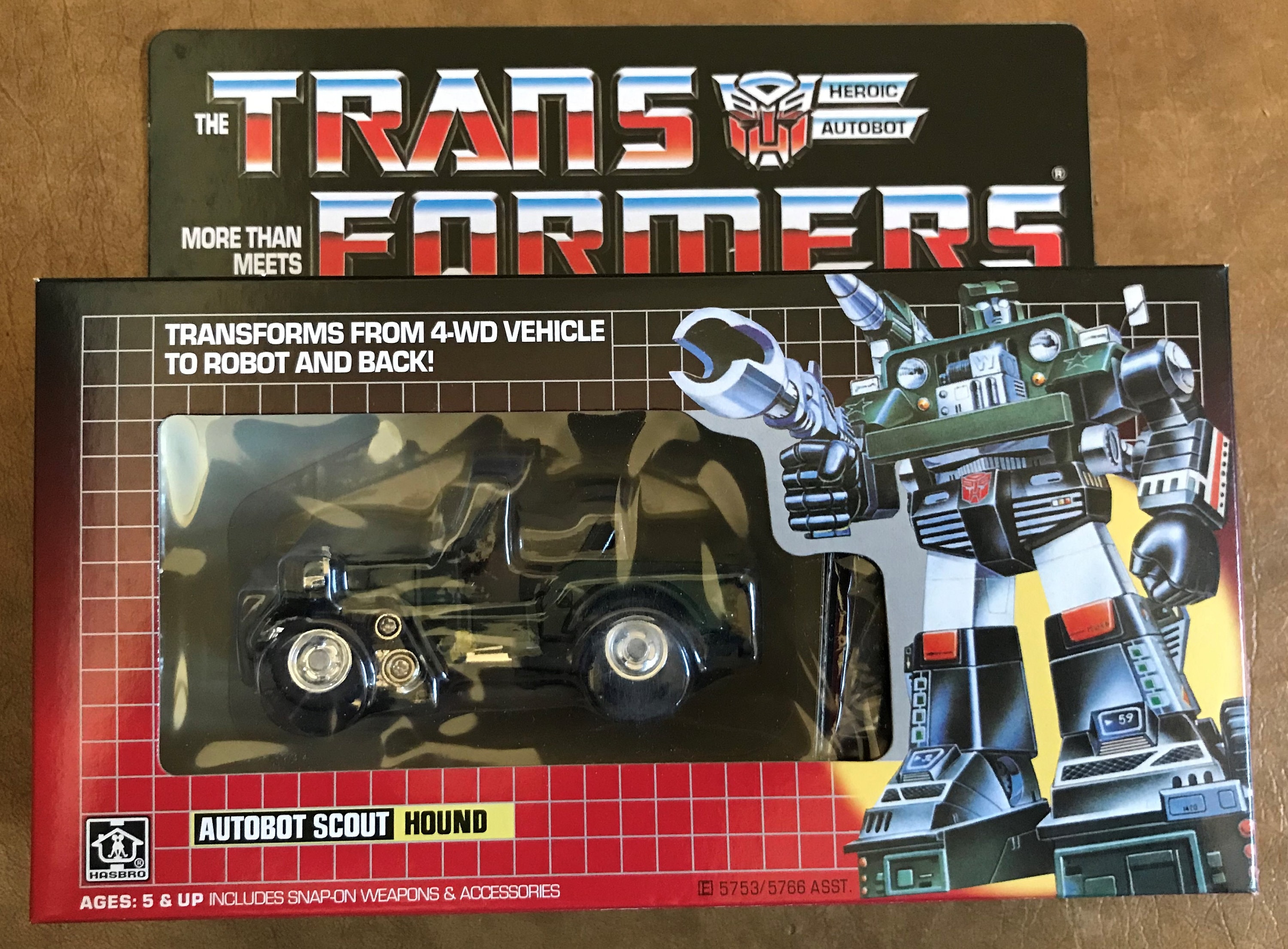 トランスフォーマー G1 復刻版 オートボット ハウンド | 未開封、100