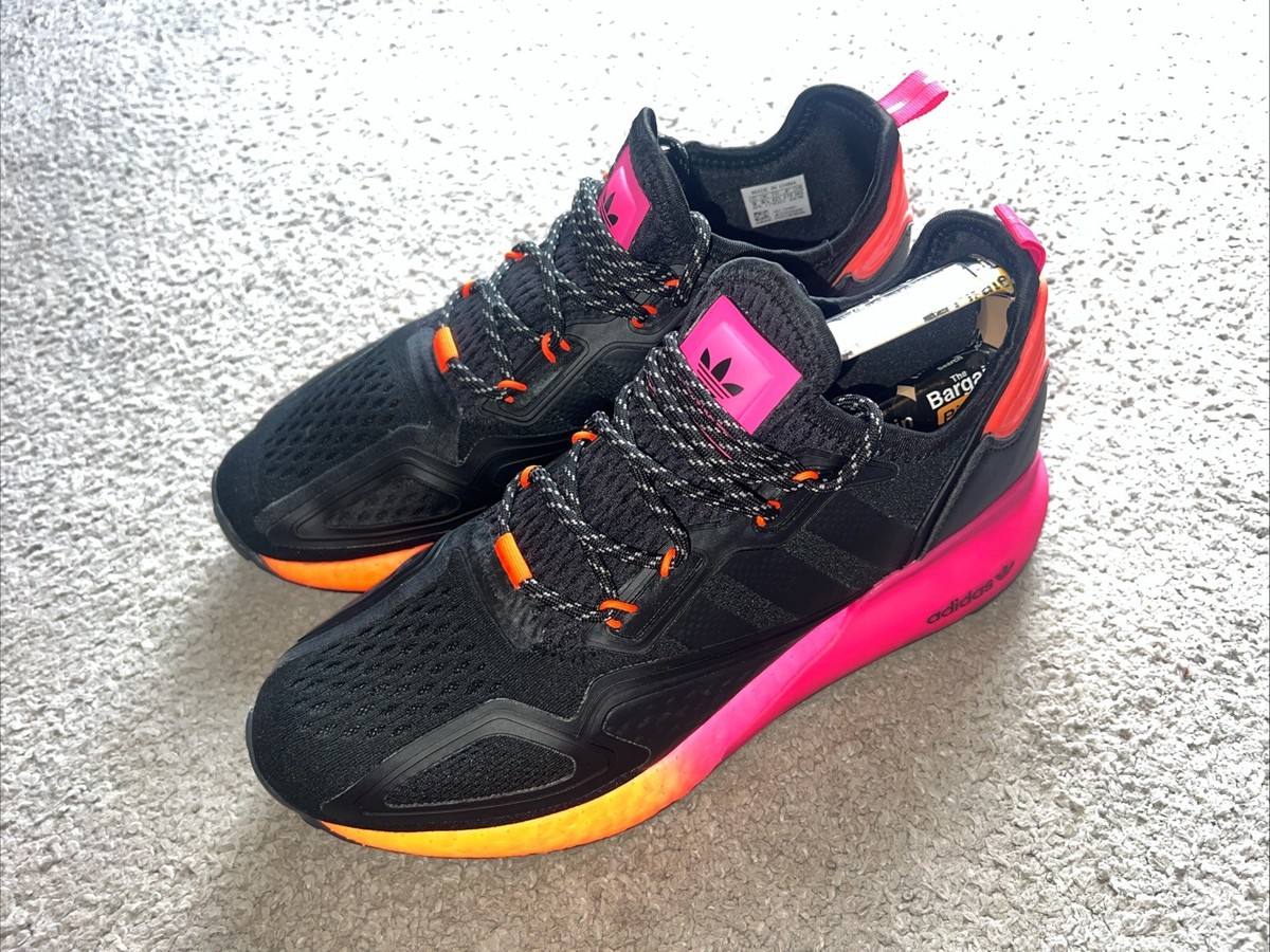 Adidas ZX 2K Boost Black Gradient UK 8.5 FV9997 | eBay UK