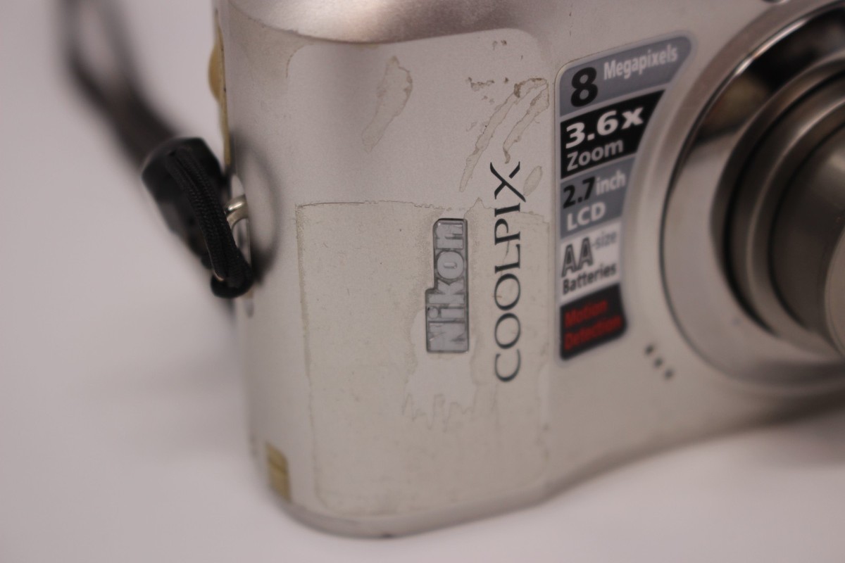 Nikon COOLPIX L19 8.0MP Digital Camera - Silver for sale online | eBay