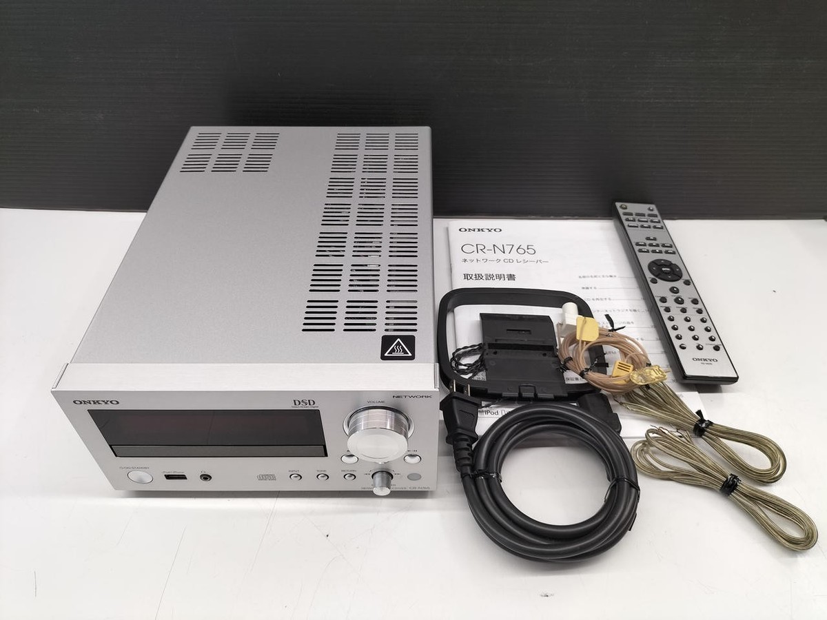 ONKYO 新品/送料無料○ONKYO/CR-N765-S/コンポ CR-N765 S