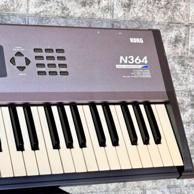 KORG N364 Music Workstation 61-Key Keyboard Synthesizer Music