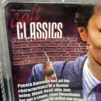 Neca Cult Classics Series 1 Patrick Bateman American Psycho Figure