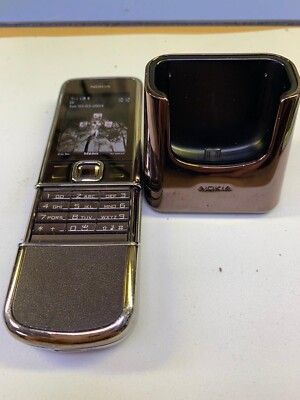 Nokia 8800 Sapphire Arte - Brown (Unlocked) Mobile Phone with Box