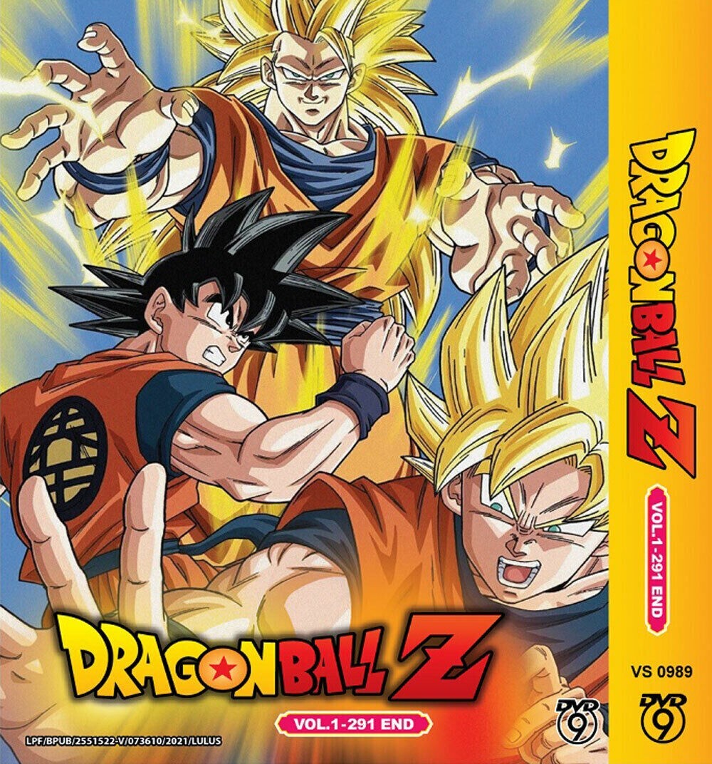 DRAGON BALL Z COMPLETE TV SERIES VOL.1-291 END ANIME DVD ENGLISH