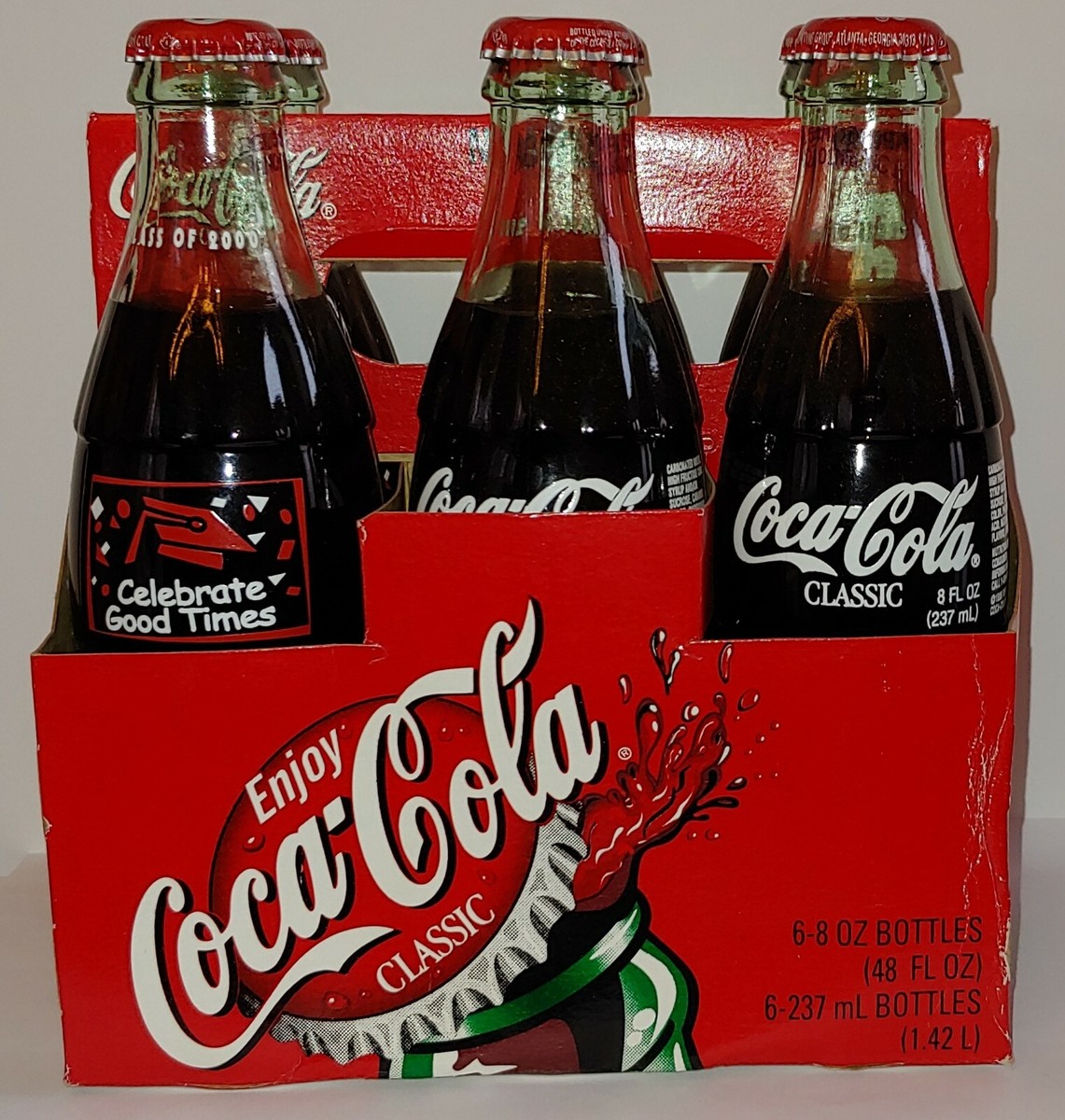 Class of 2000 Celebrate Good Times Coca-Cola - 6 pack | eBay