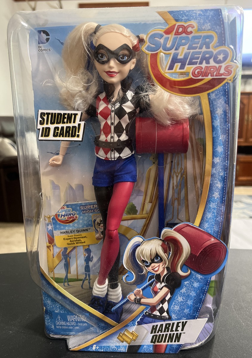 DC Super Hero Girls Harley Quinn 12-Inch Deluxe Doll | eBay