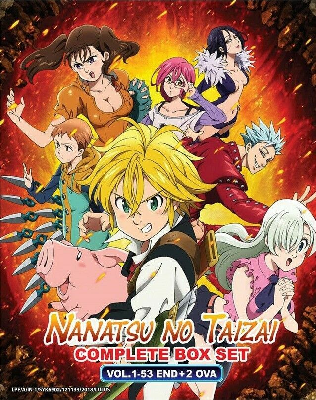Anime DVD The Seven Deadly Sins Complete Boxset (1-53 End)+2 OVA