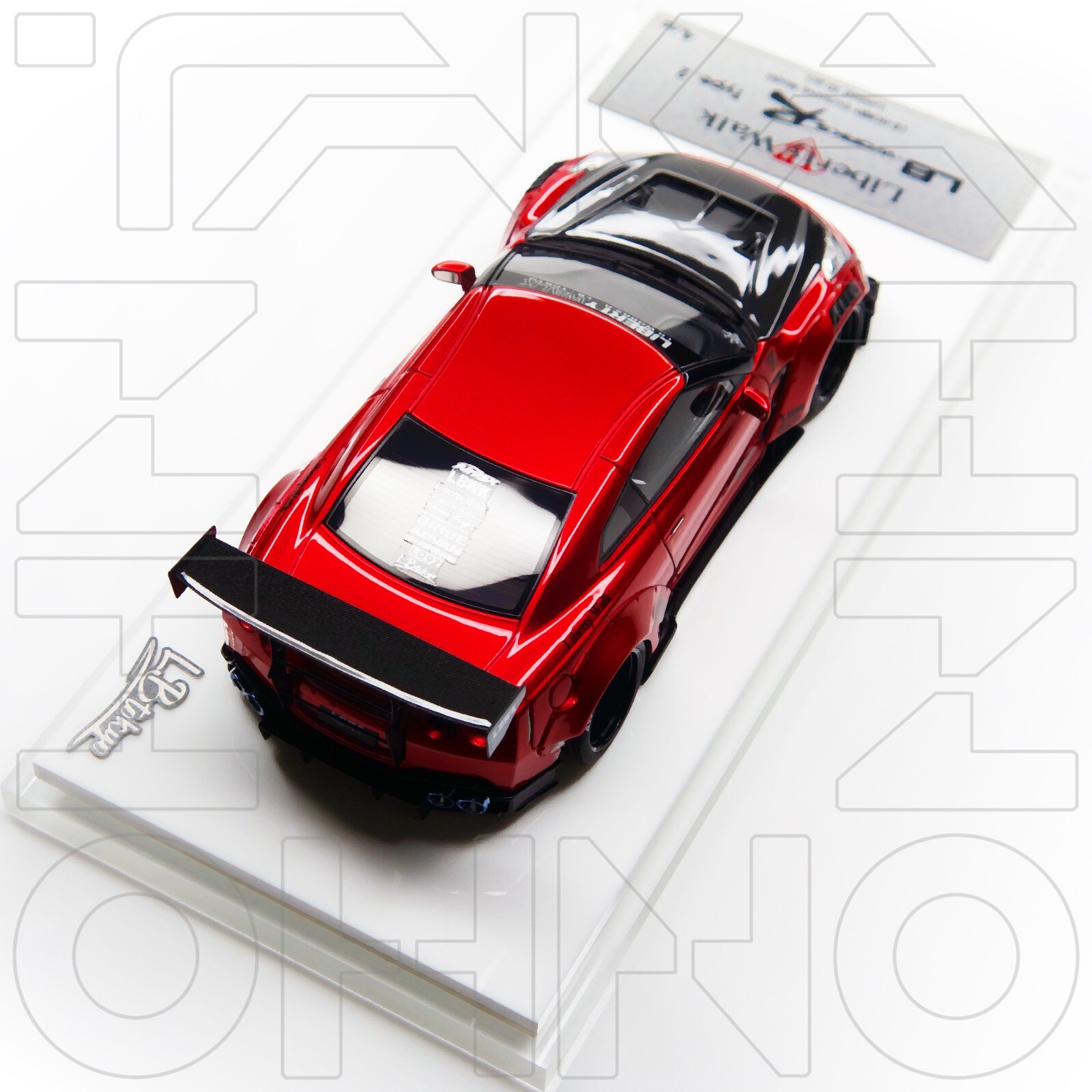 メイクアップ Make up 1/43 特注品 LB R35 GT-R メイクアップ Make up