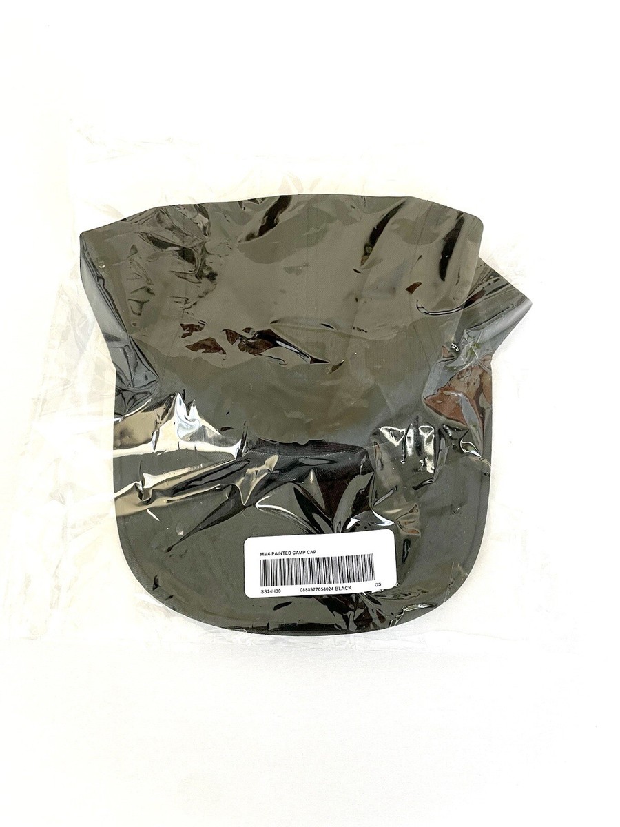 Supreme MM6 Margiela Maison Margiela Painted Camp Cap Black One
