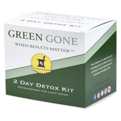 Green Gone Detox 2 Day Kit 24 Capsules EXP 12/2026 Comes with 2
