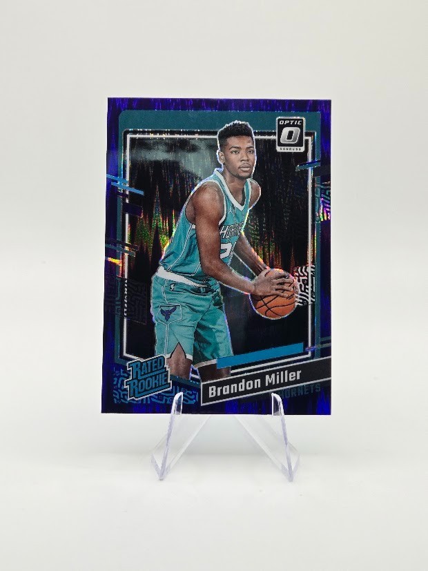 Brandon Miller 2023 Optic #219 Purple Shock Price Guide - Sports