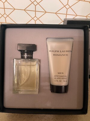 Ralph Lauren Romance Men 2 Piece Gift Set 1.7oz/50ml EDT+1.7oz