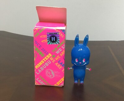HOW2WORK x Kasing Lung The Little Monsters 2 Blue Labubu POP MART