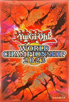 Yugioh Sleeves World Championship 2023 WCS 2023 Red 10pcs | eBay