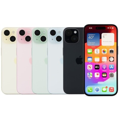 new open box Apple iPhone 15 128GB factory Unlocked all colors