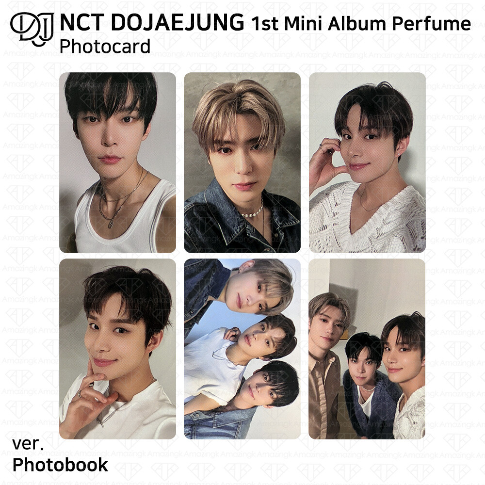 NCT DoJaeJung 1st Mini Album Perfume Official Photocard Photobook
