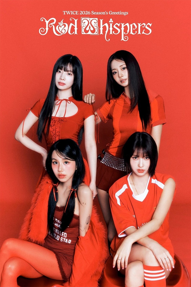 TWICE 2026 SEASON'S GREETINGS [RED WHISPERS] / Full Package+JYP