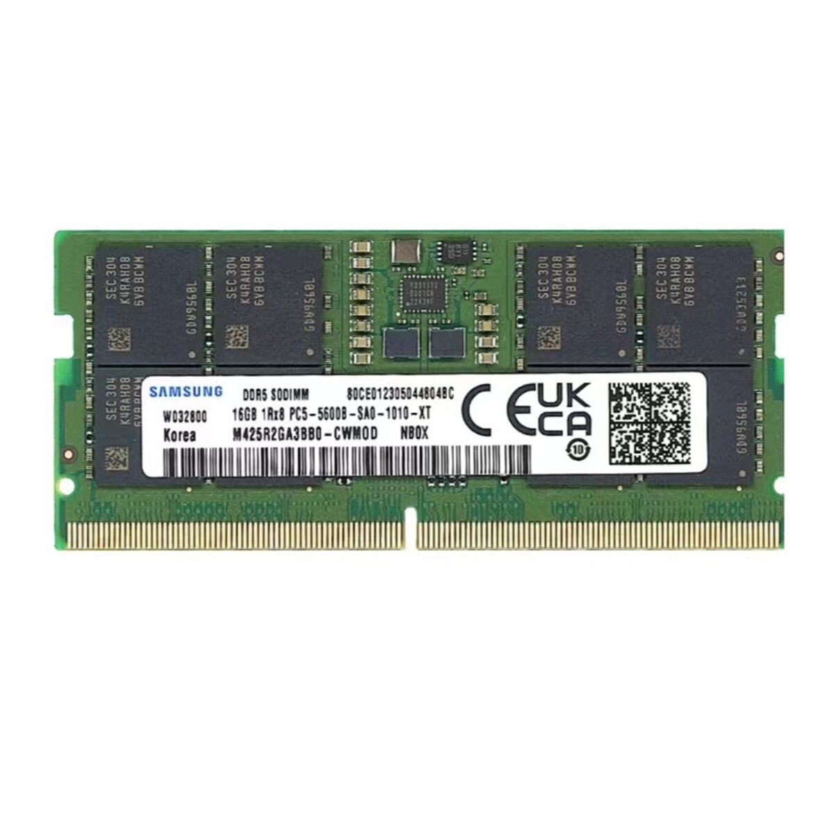 Samsung DDR5 16GB 5600MHz PC5-44800 Laptop SODIMM Memory Ram