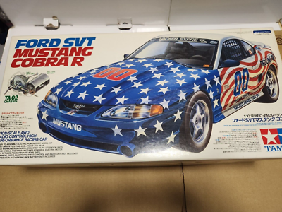 TAMIYA 58169 FORD SVT MUSTANG Cobra R TA02 Chassis 1/10 | eBay
