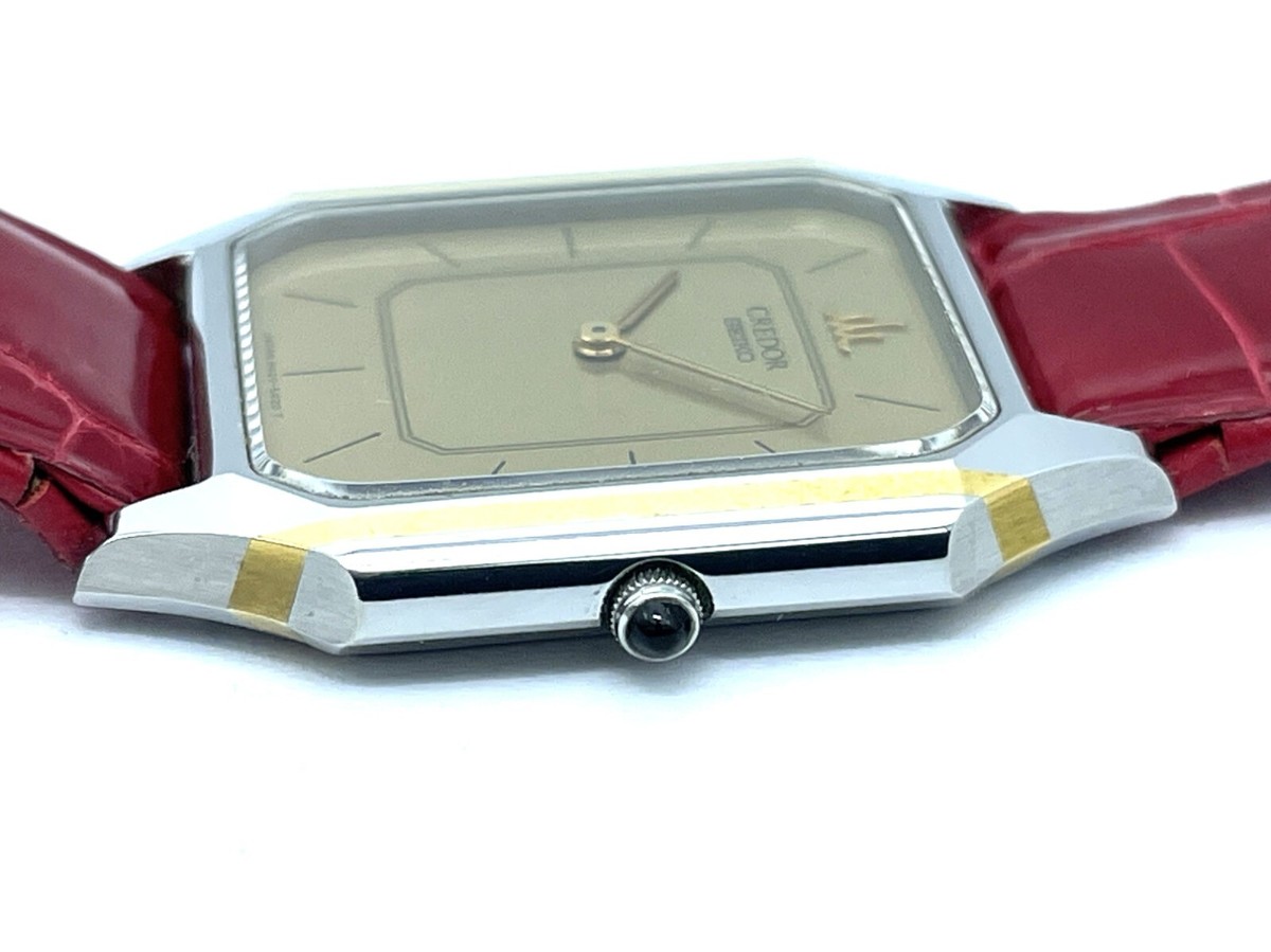 稼働品セイコー クレドール 8420-5370 レディース腕時計 Good 【70139