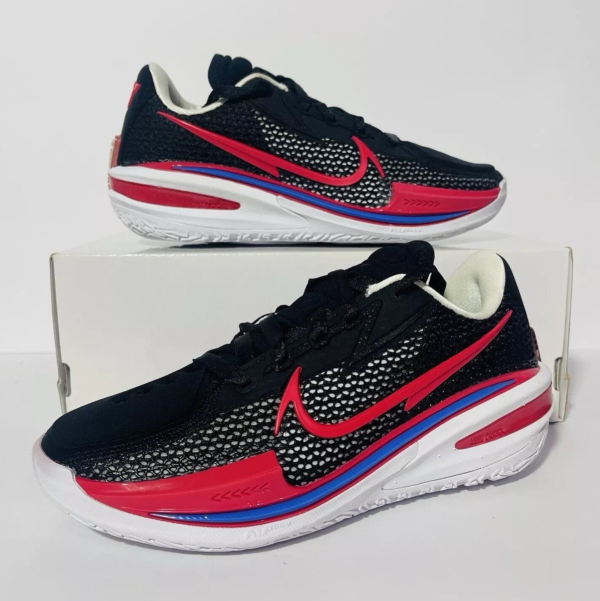 Size 4/W5.5 Nike Air Zoom GT Cut Black Fusion Red CZ0175-003