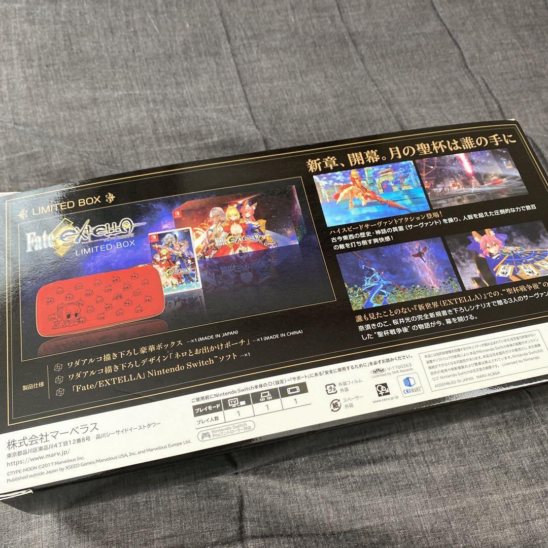 Fate / EXTELLA Nintendo switch LIMITED BOX Multi-Language Nero and