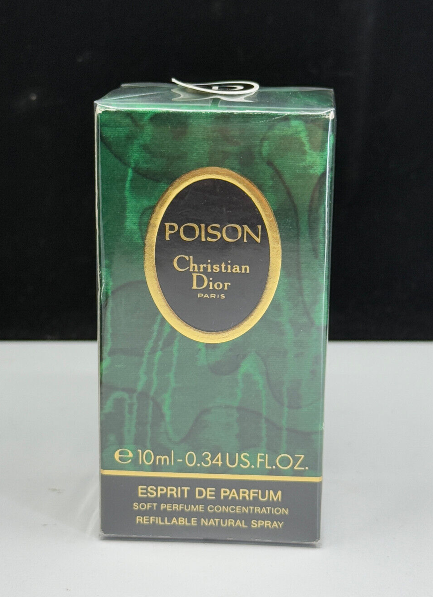 Christian Dior Poison Refillable Esprit de Parfum 0.34 oz VINTAGE