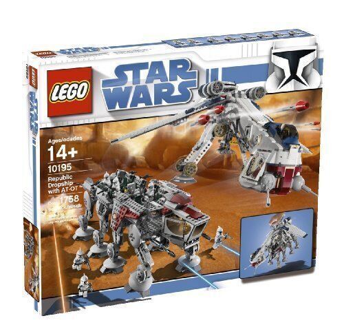 LEGO Star Wars: Republic Dropship with AT-OT Walker (10195