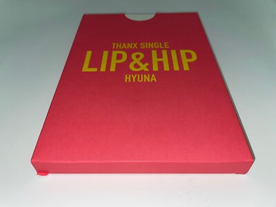 HYUNA [LIP & HIP] THANX SINGLE AUTOGRAPHED SIGNED ALBUM RARE