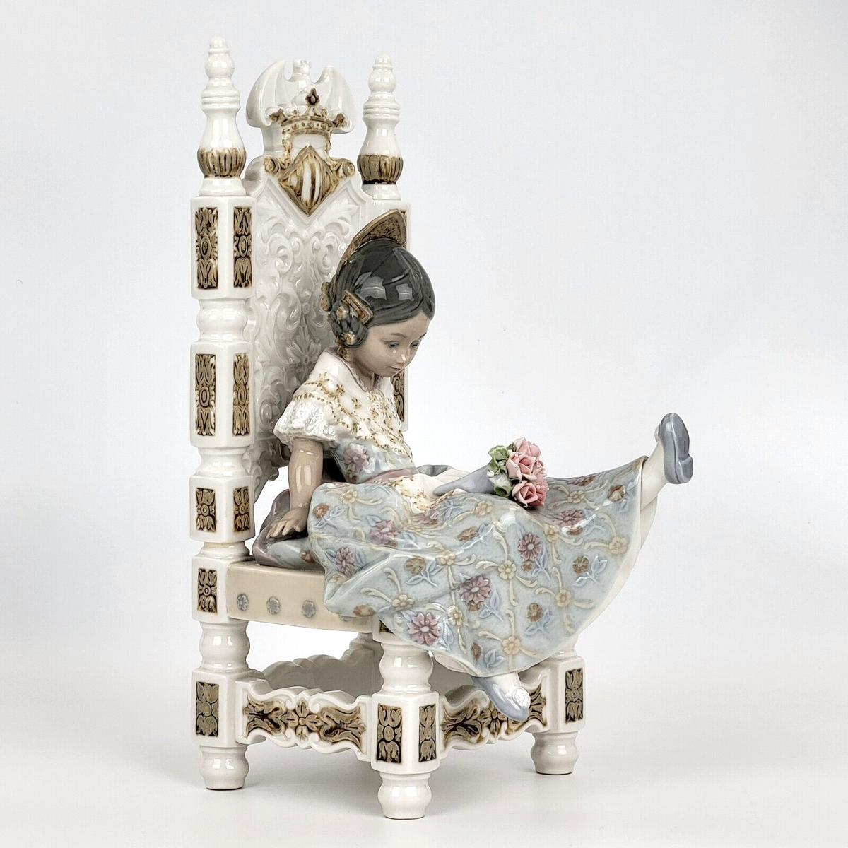 1982 - Lladro - 1395 - Quiqueta Inquieta - Naughty Little Girl