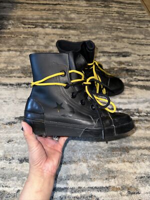 EUC Converse X Ambush Black High Top Sneakers Duck Boots Men's 4