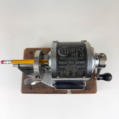 VIDEO* Rare Antique Climax No. 3 Pencil Sharpener Made In USA | eBay