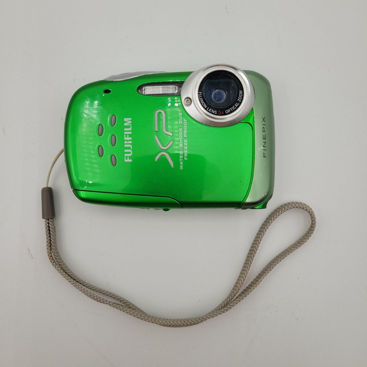 Fuji Finepix XP10 12.2MP Digital Camera Green Parts Only Read